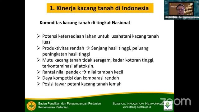 GAP Kacang Tanah Rendah Aflatoksin "Keamanan Pangan dan Bahan Baku Industri" смотреть онлайн