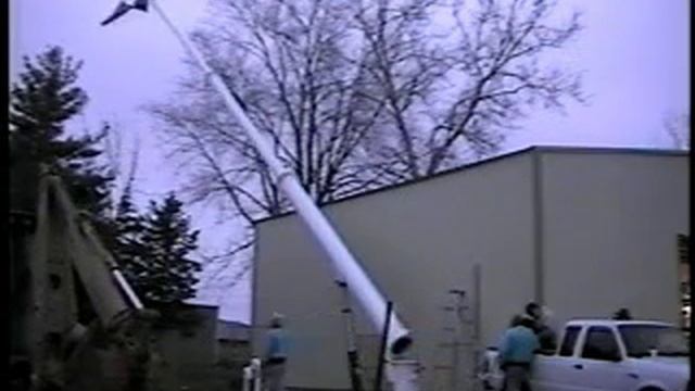 Ventera 12 kW Wind Turbine Tower Lowering смотреть онлайн