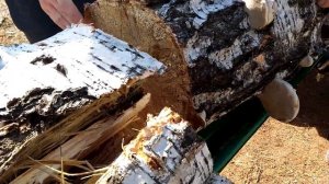 Мощный дровокол