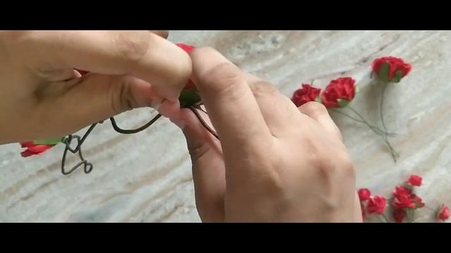 How to make flower tiara | Flower crown | Floral tiara| Floral crown смотреть онлайн