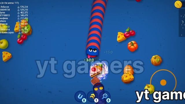 Wormszone.io Biggest Slither snake 1,000,000 + score World Record Top 01 Epic Wormszone io gameplay смотреть онлайн