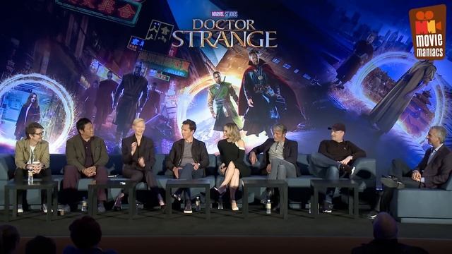 Doctor Strange | FULL press conference (2016) Benedict Cumberbatch смотреть онлайн