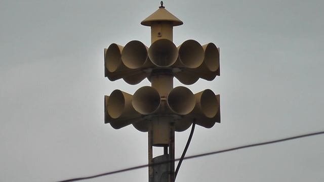 Federal Signal 2T22 Siren Test Napoleon, OH