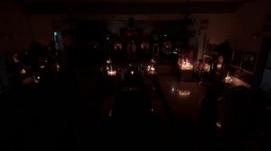 Страстная Неделя Великого поста.  Утреня с Чином Погребения св.Плащаницы "Великая Пятница"