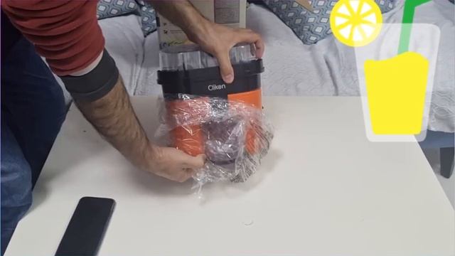 Clickon Citrus juicer Ck2258 Box opening. смотреть онлайн