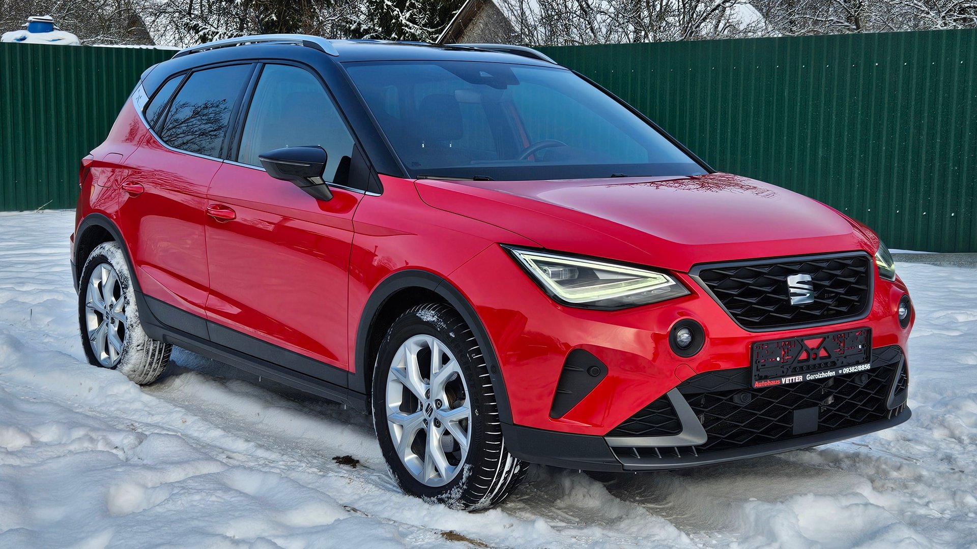 Seat Arona FR TGI 2021! 1.0 CNG 90 hp. Заводской метан/бензин. Led фары, адаптивный круиз, камера! смотреть онлайн