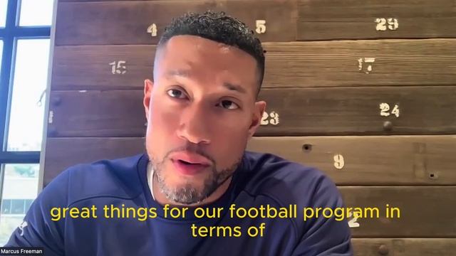 The "Len" Zone - Marcus Freeman Prior To Wake Forest Game смотреть онлайн