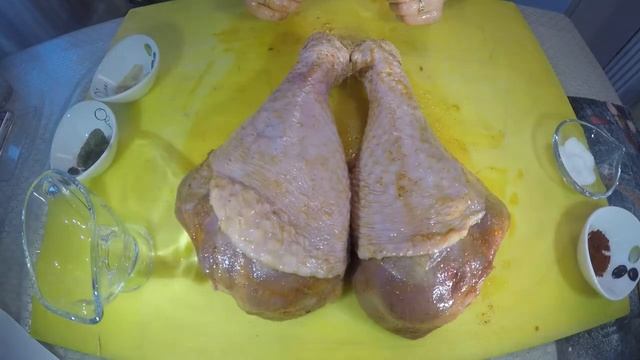 Сочная, вкусная и очень мягкая голень ИНДЕЙКИ в духовке _ Шикарный ужин