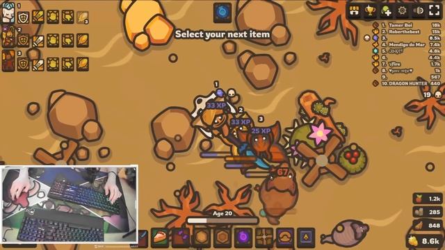 Taming.io Random *Weapon And Pet Challenge* #tamingio #iogames