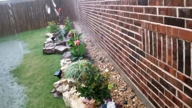 Front Yard Flood 5-10-2021 Raised Stone Flower Bed Review смотреть онлайн