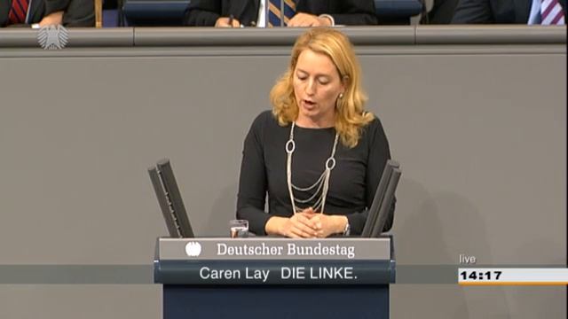 Caren Lay, DIE LINKE: Kostenloses "Girokonto für alle" смотреть онлайн