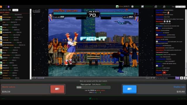 Salty Bets: Master Sakura vs Shadow Lady смотреть онлайн