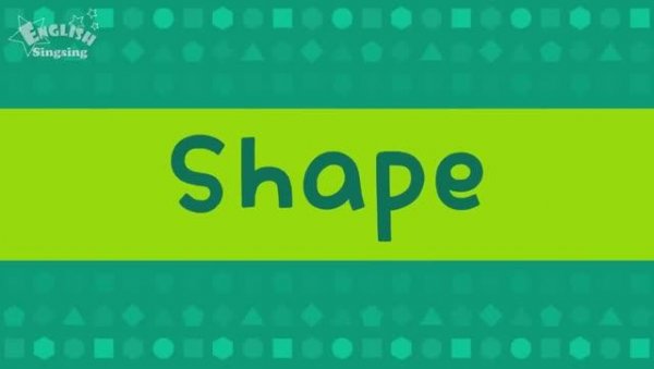 A0-A1 Names of Shapes. Названия форм и фигур.