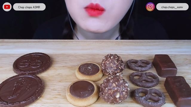 ASMR CHOCOLATE PARTY 초코 과자 파티 리얼사운드 먹방 EATING SOUND MUKBANG (KINDER FERRERO ROCHER PRETZEL 킨더 페레로로쉐 смотреть онлайн