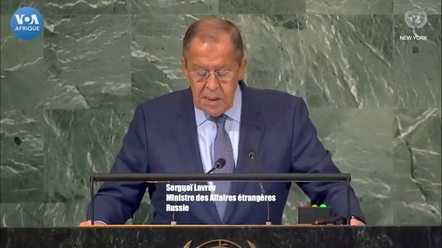 ONU: discours de Sergueï Lavrov, ministre des Affaires étrangères russe смотреть онлайн