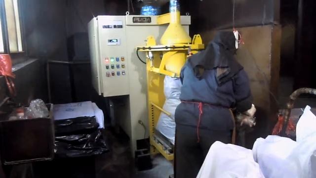 5-50kg bag powder/flour/ soda ash/ tapioca packing machine for open mouth bag смотреть онлайн
