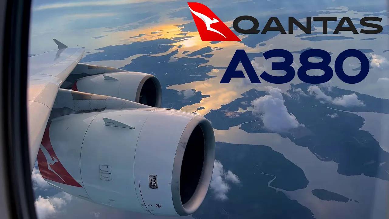 29 hours travel ! Qantas Airbus A380 ! Paris CDG - Perth via London + Singapore FLIGHT REPORT смотреть онлайн