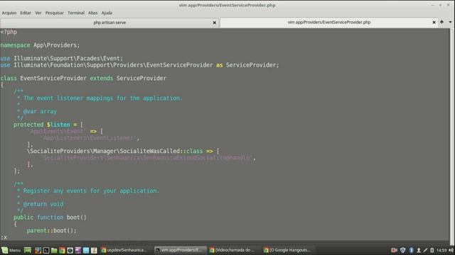 Hangout 14/03/2018 - Senha Única USP no Laravel смотреть онлайн