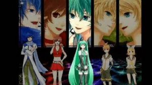 Vocaloid Kaito, Meiko, Miku, Kagamine Rin/Len - Zutto Zutto