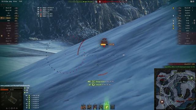 WoT M4A3E2 Sherman Jumbo ( PeNeTrAtOrX skin ) 2.343 EXP T6 in T8 game 5.056 DMG - Arctic Region смотреть онлайн