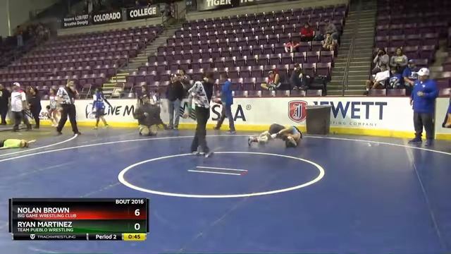 MS 71 Nolan Brown Big Game Wrestling Club Vs Ryan Martinez Team Pueblo Wrestling смотреть онлайн
