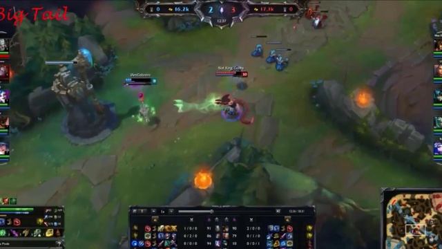 Cassiopeia outplay Orianna with Ulti + Flash [LOL - Highlight] смотреть онлайн
