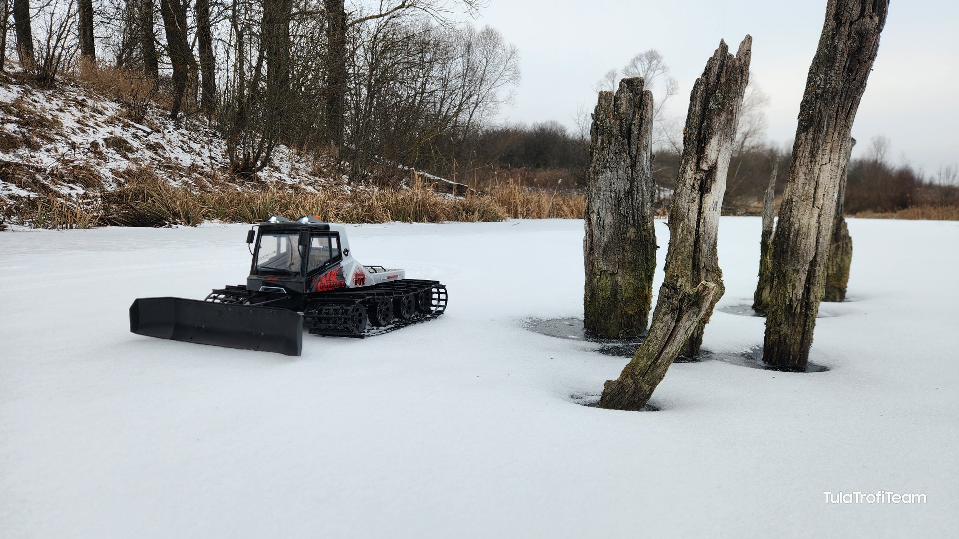 Разведка маршрута на ратраке kyosho смотреть онлайн