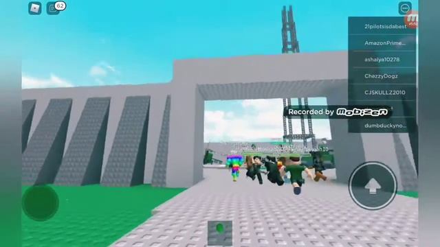 Playing ROBLOX natural disaster survival (ू•ᴗ•ू❁) смотреть онлайн