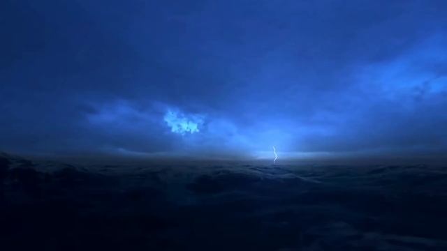 Rain Thunder Ocean Waves and Soft Music for Deep Sleep |Stress Relief,1 Hour| Clever Relaxing Music смотреть онлайн
