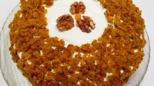 БАРХАТНЫЙ МОРКОВНЫЙ  ТОРТ как из дорогой кофейни, а то и вкуснее!Печём дома просто вкусно.