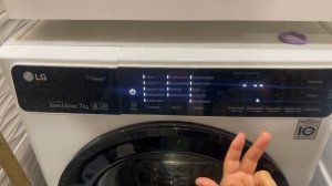 Стиральная машина LG. Индикация CL - блокировка от детей.