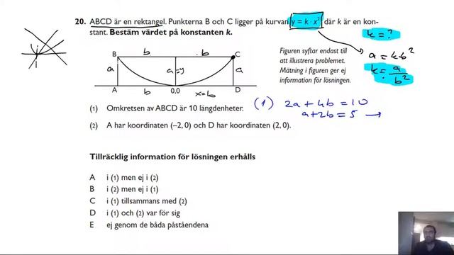 125_Lösningsförslag på 2009 Höst, NOG, 18 - 22 uppgifter. Högskoleprovet - KVANTITATIV - kurs. смотреть онлайн