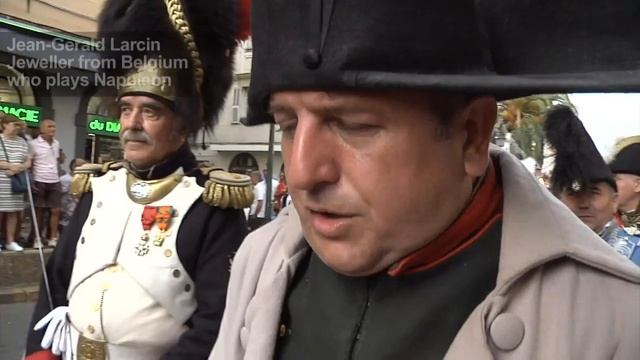 Volunteers reenact Napoleonic battles in Corsica смотреть онлайн