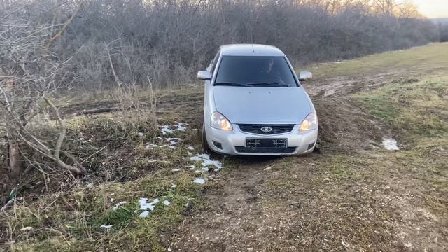 Оффроуд на Приоре трасса оказалась сложная но мы проехали ее. смотреть онлайн