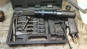 пневмозубило  и его насадки