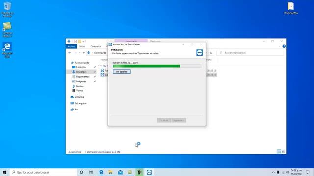 DESCARGAR E INSTALAR TEAMVIEWER WINDOWS 10 смотреть онлайн