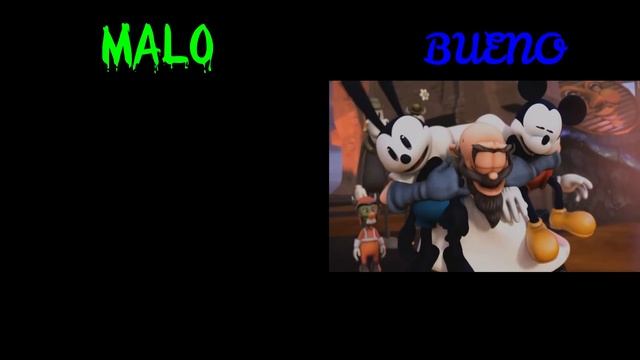 COMPARACIÓN FINAL BUENO Y MALO | Epic Mickey 2 The Power of Two смотреть онлайн