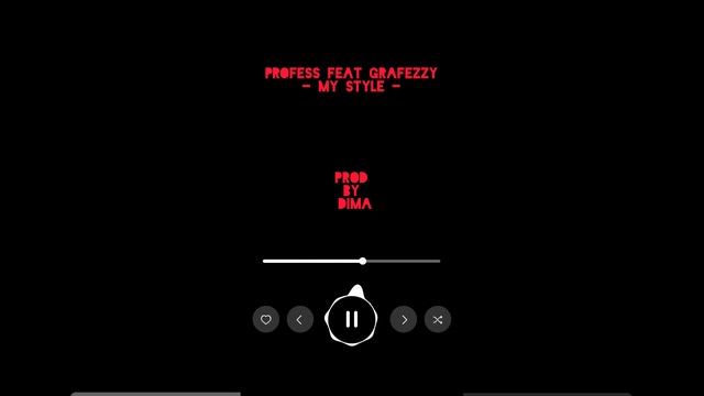 Profess feat Grafezzy - my style - prod.by Dima Cosmin смотреть онлайн