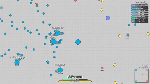 DEFENDER NEW DIEP.IO BOSS AUTO TRAPPER! BEST AND STRONGEST BOSS смотреть онлайн
