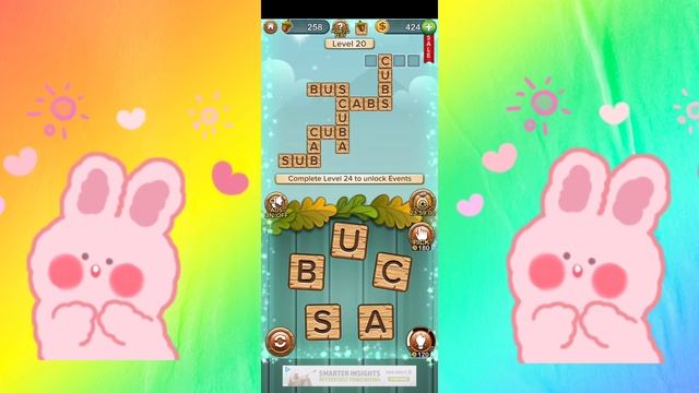 WORD NUT || PUZZLE GAMES AND CROSSWORDS || LEVEL 16-25
