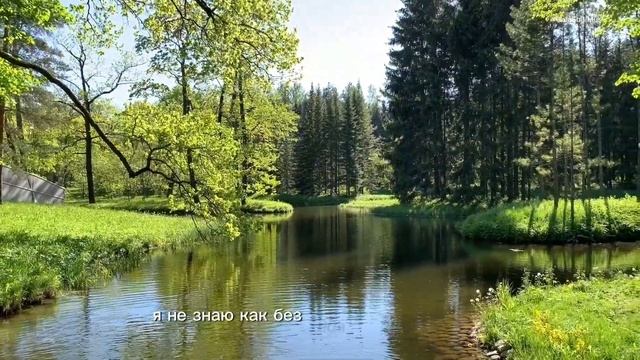 Невероятно красивая песня про весну. Прогулка в цветущем парке смотреть онлайн