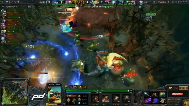 G-1 League - Team Liquid vs EG game 1 смотреть онлайн
