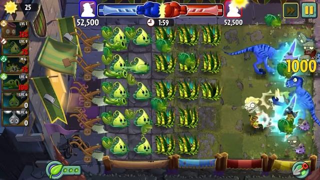 Arena week 210 - Gumnut Tournament - S38 Blockoli’ Bash - Plants vs Zombies 2 Gameplay смотреть онлайн