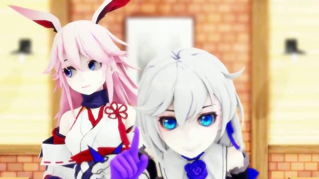 [MMD Honkai impact] Yae Sakura&Kallen Kaslana|Ninja Re Bang Bang смотреть онлайн