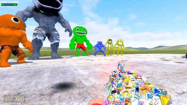 NEW NAPPYCAT NIGHTMARE, BUT WITH GRAB PACK, POPPY PLAYTIME CHATER 3 | Garry's Mod смотреть онлайн