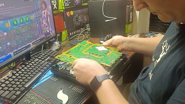 ps4 pro замена термопасты смотреть онлайн