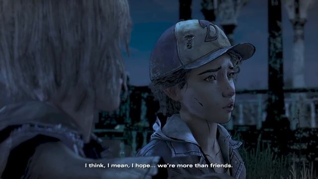 Clementine tells Violet that she has feelings for her and kisses her - The Walking Dead смотреть онлайн