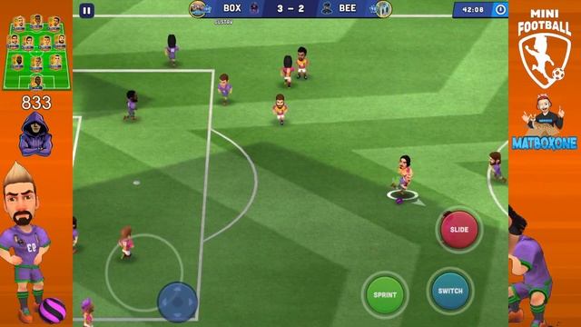 Mini Football - Playing With... ONLY Epic Players! (833 vs 862) #93 смотреть онлайн