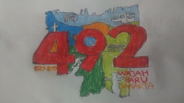 Logo Hut DKI Jakarta Ke-492 смотреть онлайн