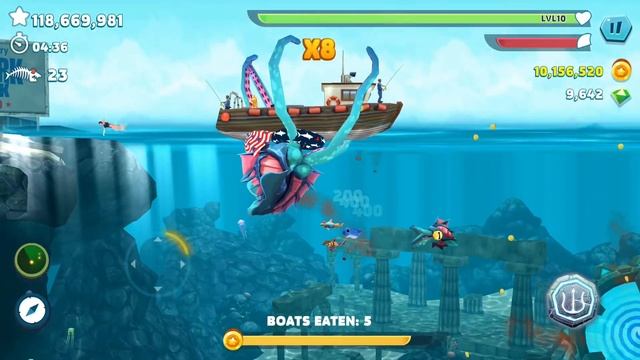 NEW MULTIPLAYER SHARK INVADERS UPDATE!!! (HUNGRY SHARK EVOLUTION) смотреть онлайн